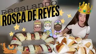 REGALANDO ROSCA DE REYES… Y ASI REACCIONARON 🥹🫶🏻🤴🏻🤴🏽🤴🏾🌟 | Vlog diario