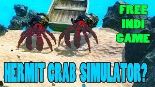 GONE CRAB! The hermit crab simulator, FREE indi game