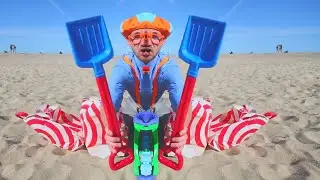 (YTP) Блилп на пляже