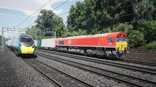 Train Sim World 6 DB Class 66 Shed West Coast Main Line PS5 Gameplay