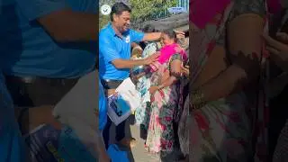 Mother&rsquo;s Day we honored the strength of elderly women in slum areas by gifting saree