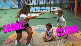 CORRE COTIA - A MELHOR BRINCADEIRA das f&eacute;rias!