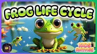 Frog Life Cycle Song for Kids | Dance & Learn with Goody Kids 🐸| Learning rhymes @goodykidstv321