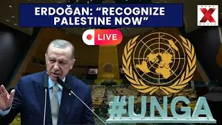 Erdogan UN Speech LIVE: Erdoğan Calls for Global Recognition of Palestinian State at UN |NewsX World