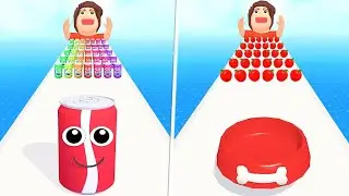 ✅ JUICE RUN🆚 PANCAKE 🥞 RUN MIND RELAXING GAMES