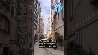 PG Business for Rent or Lease Sale in Bangalore City Nagawara || monthly income