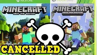 Minecraft Xbox 360 + Xbox One CANCELLED - No More Updates