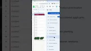 Introducing the New Tables Feature in Google Sheets