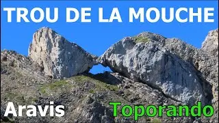 CURIOSITE [2439 m] Trou de la Mouche, La Clusaz #hautesavoie #rhonealpes