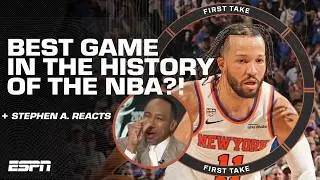 Stephen A. reacts to Game 4 of the NBA Finals: NEW YORK KNICKS, ONE WIN AWAY! 👀 | First Take