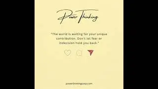 Power Thinking Corp - Take Action #quotes #motivationalvideo