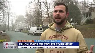 Contractors reclaim $100,000 in stolen tools: 'I'm really glad he got busted'