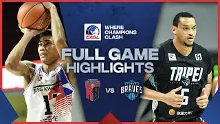 Game Highlights: AJKJ Red Boosters defeat Taipei Fubon Braves, 98-77 | Oct. 25, 2023