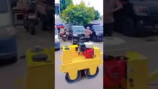 Baby Roller / Vibro Roller Pemadat Aspal / Tanah Kapasitas 1-2 Ton. Brand Type DYNAMIC DDR 60