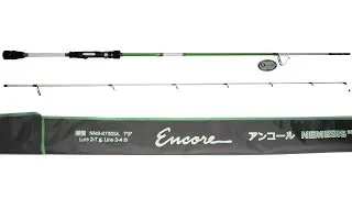 Спиннинг Encore Nemesis SE NMS-S732UL (Solid Tip) 2.21м 2-7г