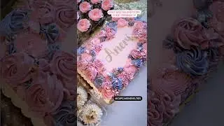 Floral Birthday Cake; Rasmalai Cupcakes in Houston, Richmond, Sugar Land Texas; Cupcake Novelties