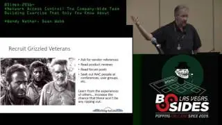 Network Access Control: The Company-Wide Team Building Exercise That Only You Know About - Dean Webb
