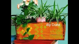 Diy crate decor