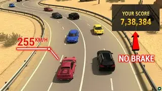 Traffic Racer - 7,38,384 Score No Brake Use | New Update 2026 | Ferrari F355 Car | Official Gameplay