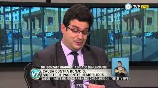 Visi&oacute;n 7 - Causa contra Bonad&iacute;o: muerte de pacientes hemof&iacute;licos