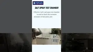 What is Salt Spray Test Chamber? | Manufacturer & Supplier | Effective Lab India