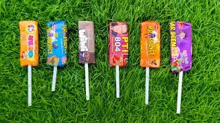 Satisfying Video Rainbow Mixing All Lollipop & Color EGGS From Chocolate Magic Candy & Cutting ASMR