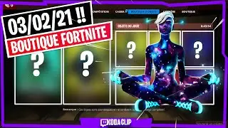 🌐 BOUTIQUE FORTNITE du 3 FEVRIER 2021