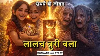 मेहनत का असली जादू | लालच ने खा ली जवानी! 😱 | Moral Story