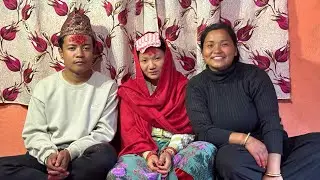 Deuranilai ni vagayra leraiyo😊Happy married life dewor and deurani #siruthapamagar#married#vlog