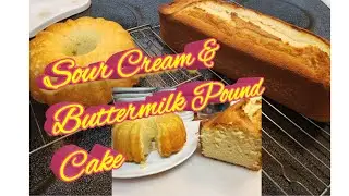 Sour Cream & Buttermilk Pound Cake