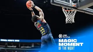 2023-24 BKT EuroCup | Round 7 | Magic Moment of the Night: Tucker's monster slam!