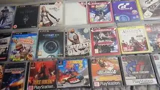Moja kolekcja gier zakupionych 2025 na PS3, PSP, PSX część 1