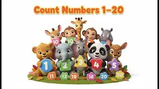 Count Numbers 1&ndash;20 | Number Song for Kids | Counting Numbers for Children | Fun Number Song