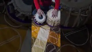 Fast tabla playing l #kid #music #tabla #teentaal #dhirdhir #tablaplaying