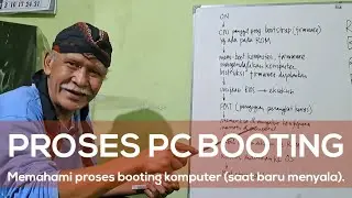 086 Mekanisme Proses Booting Komputer dan Aktivitas BIOS (Saat Baru Menyala)