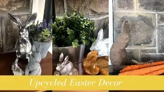 Thrifted Easter Decor Tour | Upcycled High End Decor on a Budget