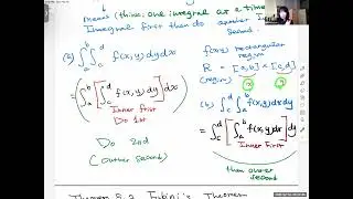 Calculus3 Sec5 1 Double Integrals over Rectangular Regions