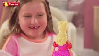 Play Doh - Барби - Дизайнерска кукла за модно ревю