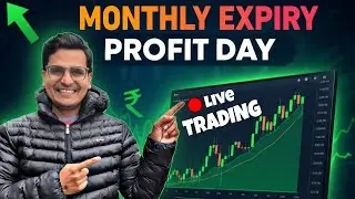 ​Nifty Monthly Expiry Live Trading | Profit Booked! 📈