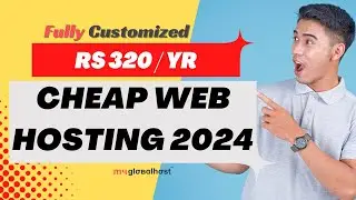 Buy Custom Cheap Web Hosting India 2024 | ₹320/yr only | Configure Hosting Like VPS  | myglobalHOST