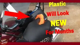 Best Motorcycle Plastic Conditioner....It Makes it NEW Again!