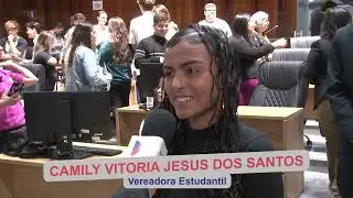 Student Parliament 2025 - Maria Helo&iacute;sa, Camily and Pietro