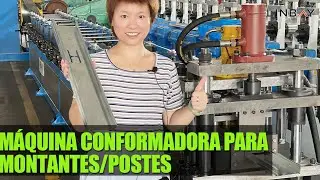 【Montantes】Linbay-M&aacute;quina Conformadora para Montantes/Postes, perfiles drywall