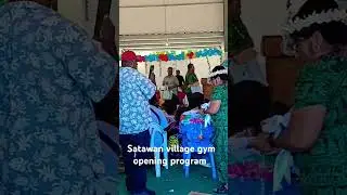 Satawan village gym opening program #beautiful #nature #beach #love #vlog #verynice 🏵️🌻🍁🌹👍