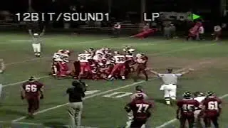 2001 Varsity Football - Game 7 - Pocono Mountain Cardinals vs Lehighton Indians