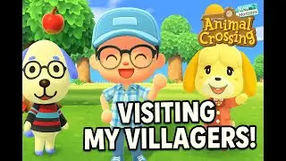 Animal Crossing: New Horizons// Visiting villagers.