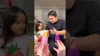 Lipstick prank on dad 😱👧🏻❤️🤣✅