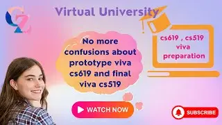 CS619 prototype VIVA Prep - Last Minute Tips | cs519 viva