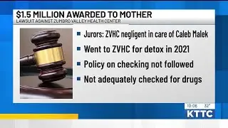 Jurors award mother $1.5 million in case against Zumbro Valley Health Center after son&rsquo;s death