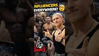 Too many INFLUENCERS at Binous Gym Dubai?!📸#gym #bodybuilding #fitnessinfluencer #instagramers